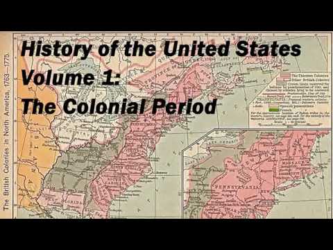 history united states colonial volume period audio education