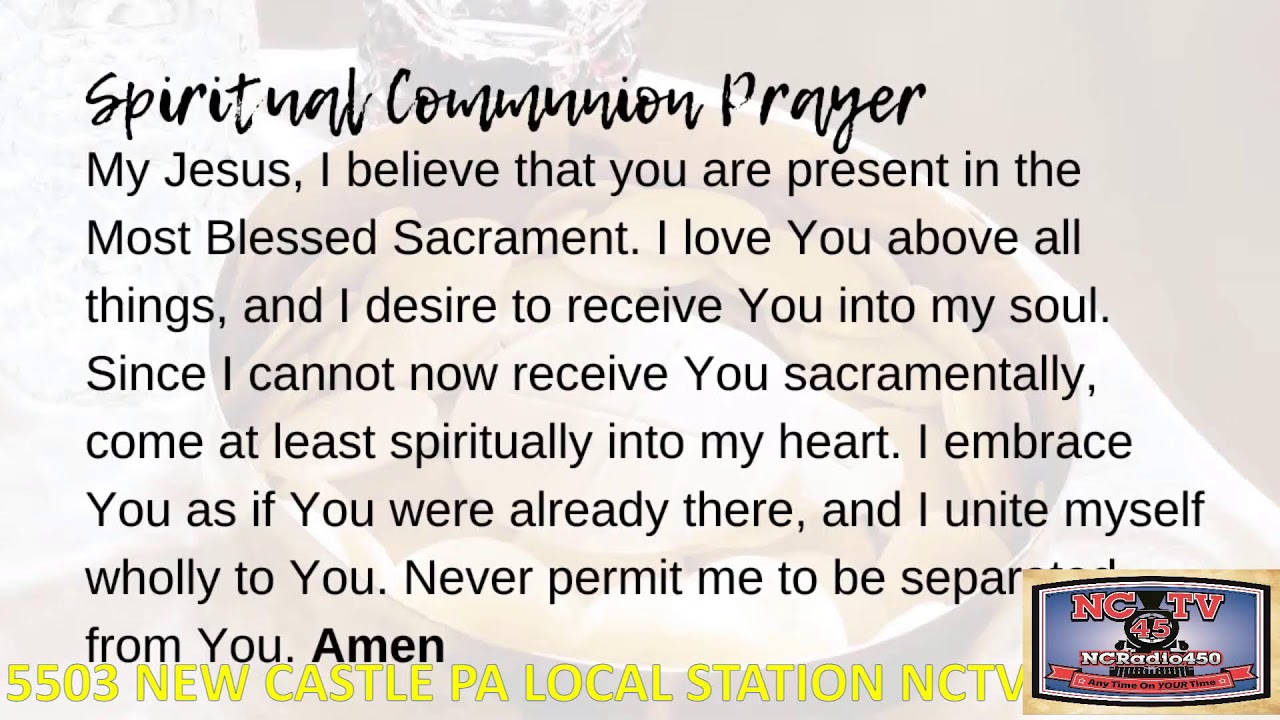 NCTV45 CATHOLIC MASS HOLY SPIRIT PARISH (ST VITUS) 900 AM TUESDAY JAN